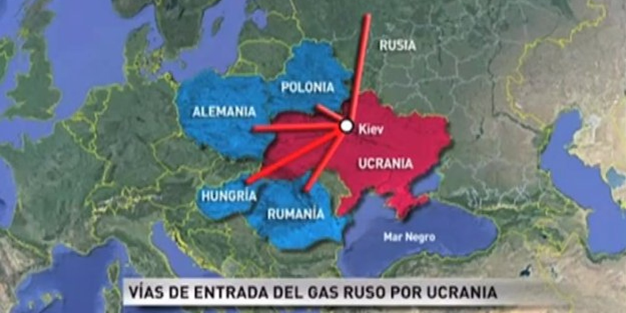 Telemadrid sitúa a Alemania en Polonia y a Polonia en Bielorrusia (VÍDEO)