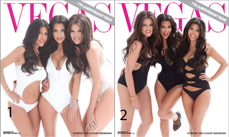 The Kardashian Sisters Don Skimpy Swimsuits For 