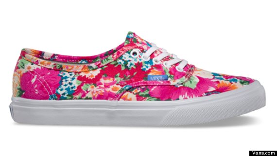 Floral Sneaker Trend Has Us Running From Winter | HuffPost