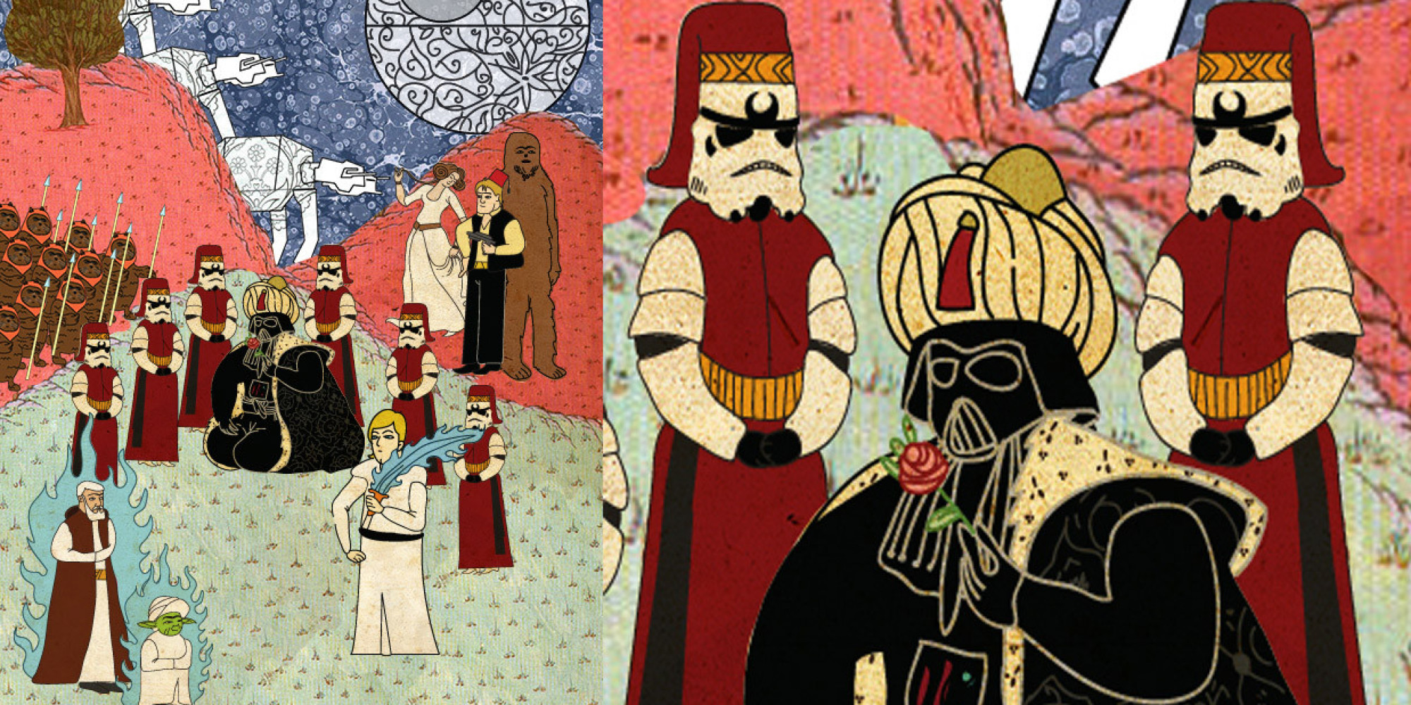 Des grands classiques du cinéma revisités façon ottomane (PHOTOS)