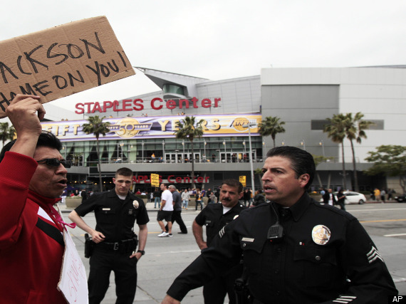 Lakers Protests