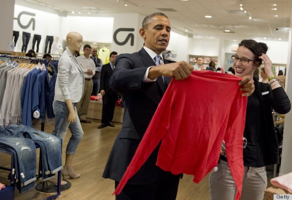 obama shopping trip