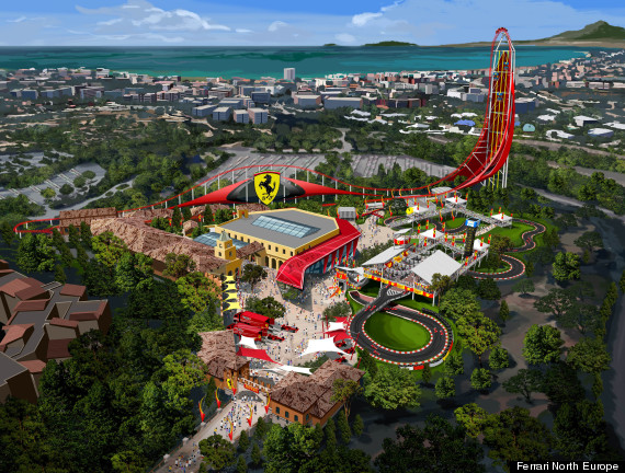 ferrari land portaventura resort