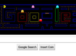 Pacman Google Logo