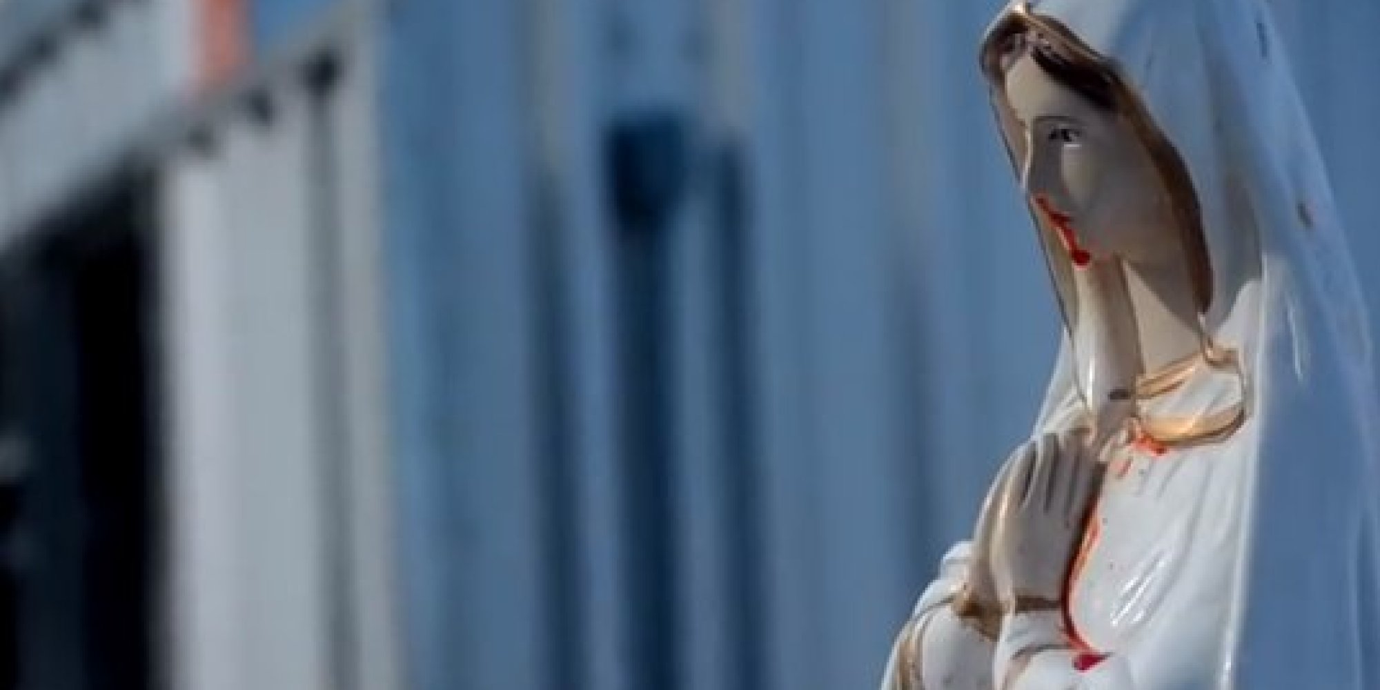 Bleeding Virgin Mary Statue Sends Powerful Message To Onlookers HuffPost