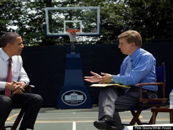 Obama Marv Albert Interview