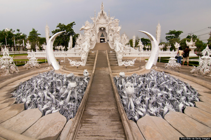 white temple thailand