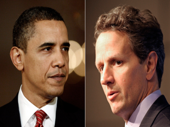 Obama Geithner