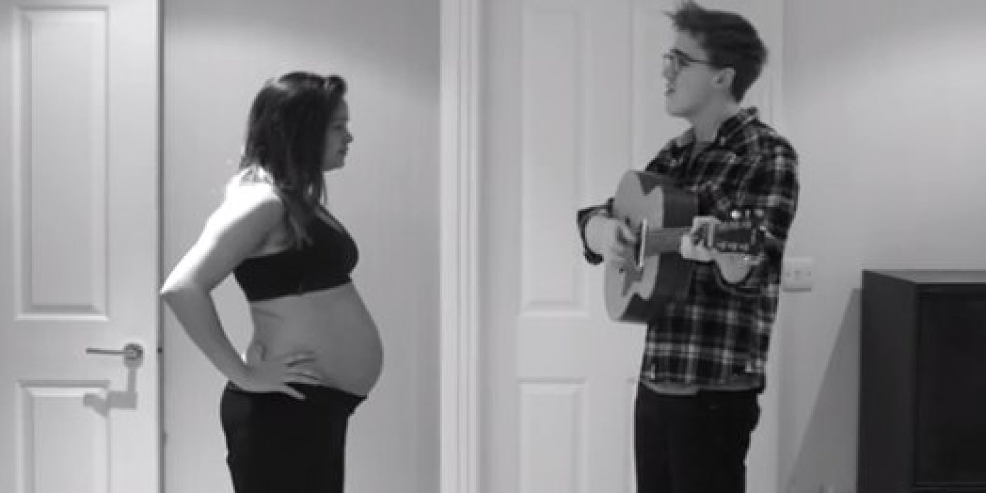 Dads Original Song Is A Sweet Soundtrack To This Pregnancy Time Lapse 