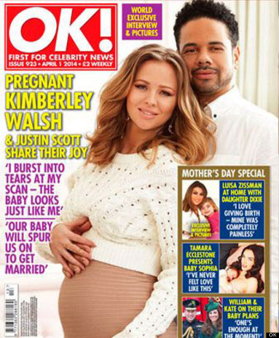 Kimberley Walsh Pregnant Former Girls Aloud Star Reveals Cheryl Cole Burst Into Tears When 