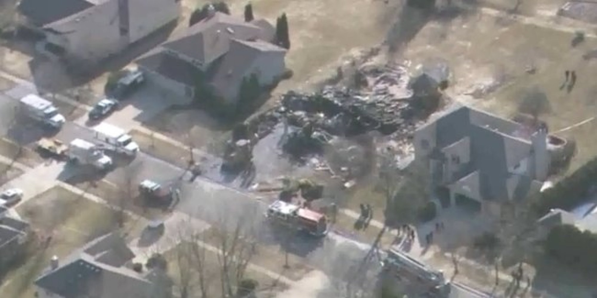 Family Unharmed After Home Mysteriously Explodes While They Were Away