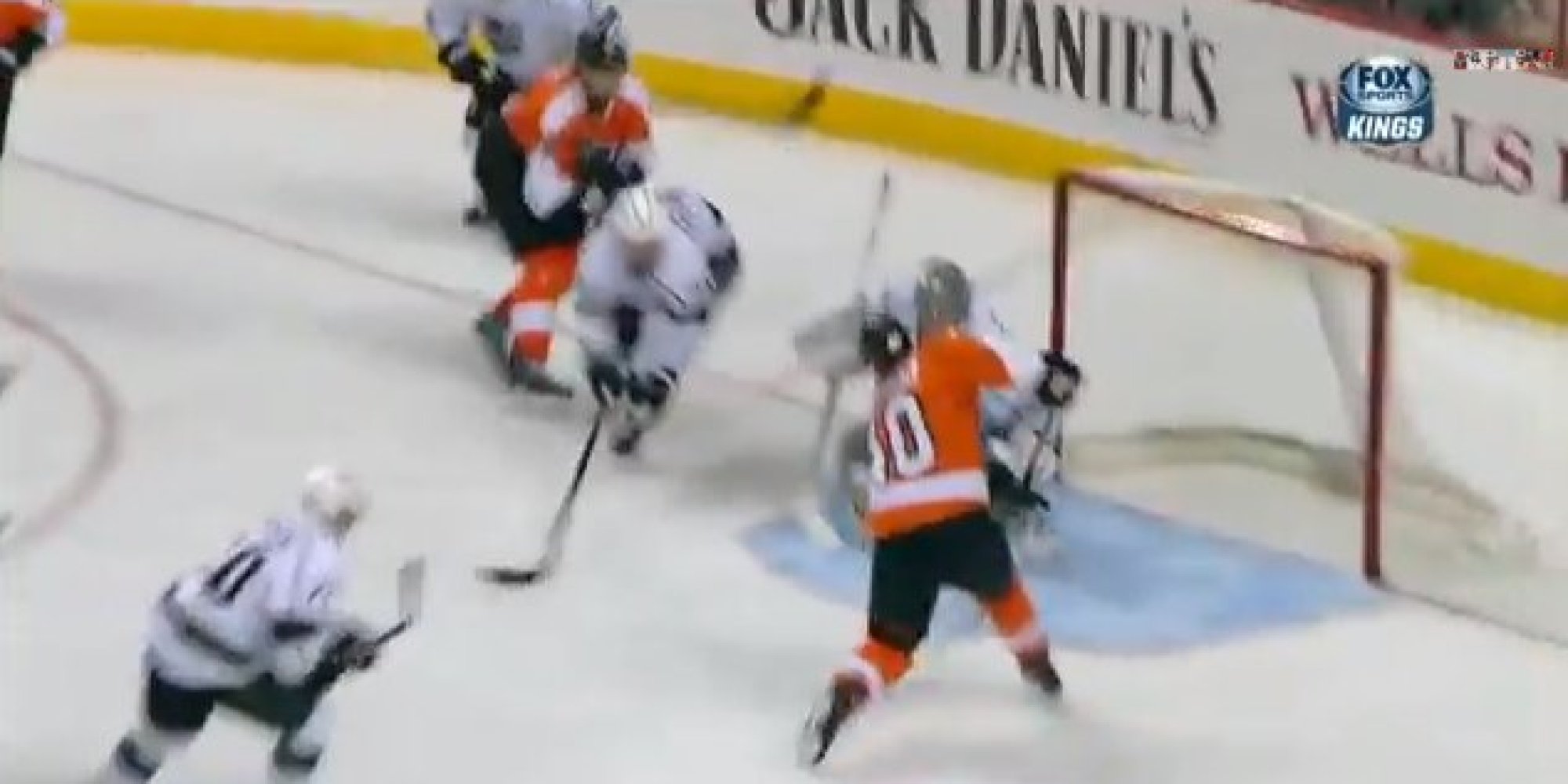 Unlucky NHL Shot Hits Both Posts And The Crossbar But Doesn't Result In