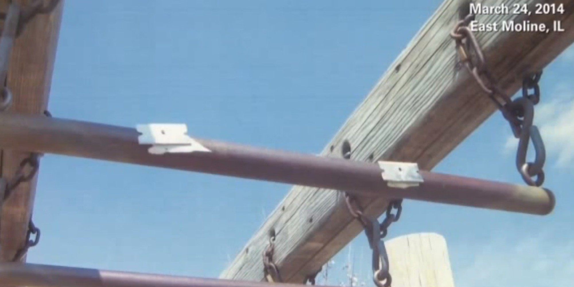 Razor Blades Glued To Playground Injure Toddler In Illinois HuffPost