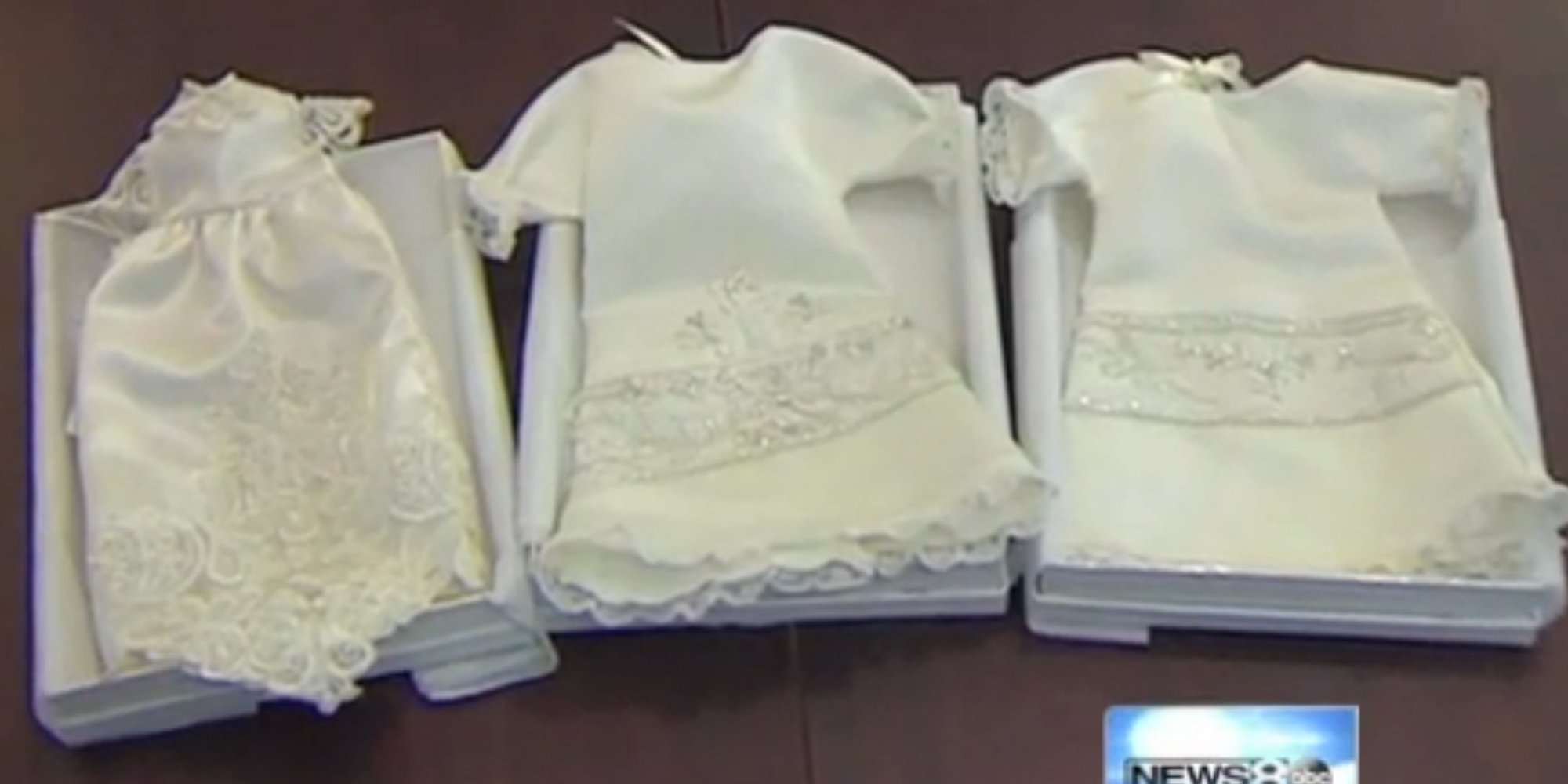 Woman Turns Wedding Dresses Into 'Angel Gowns' For