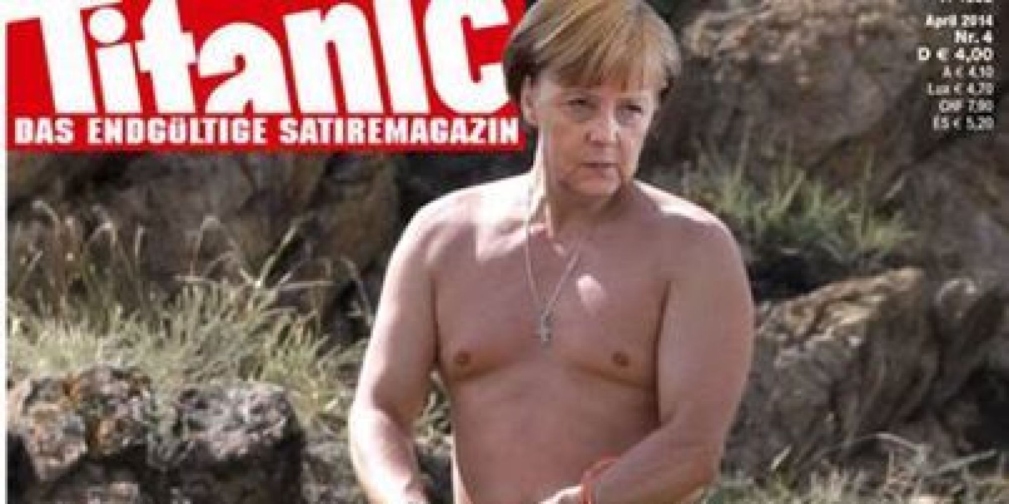 Titanic"-Cover: Angela Merkel hat sich Putins Pferd ausgeliehen (und ...