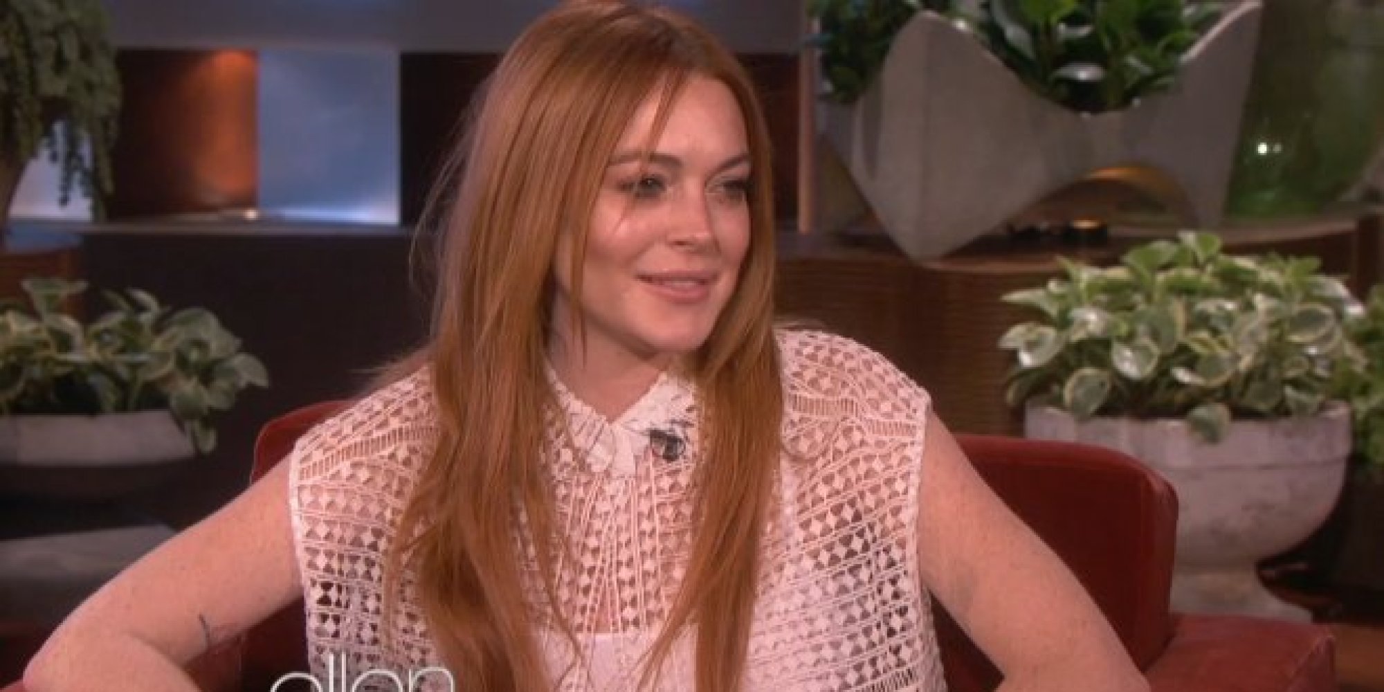Lindsay Lohan Casually Addresses Her Alleged Sex List On The Ellen Show 