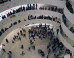 Protesters Rain Down Thousands Of Bills In Guggenheim Rotunda