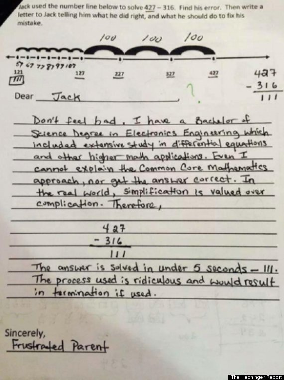 Why Is This Common Core Math Problem So Hard? Supporters Respond To ...