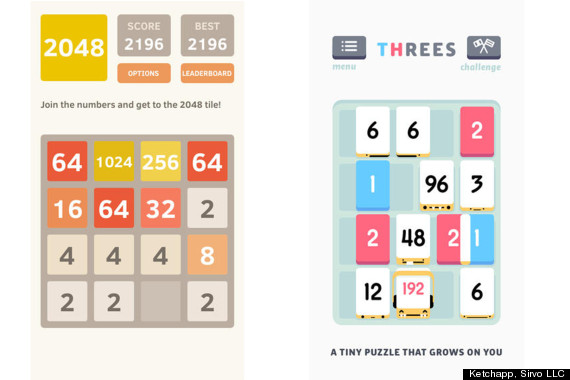 threes 2048