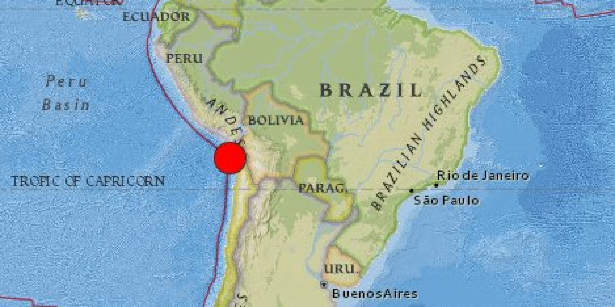 Chilean earthquake prompts tsunami warnings in chile and argentina