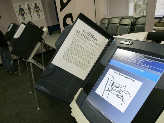 Diebold Voting Machine
