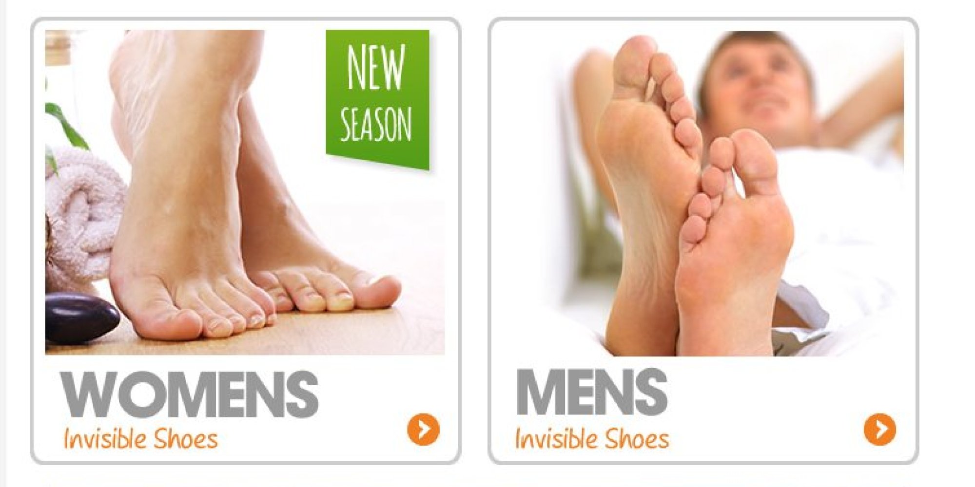 Invisible Shoes' Was An April Fools' Day Prank For A Good Cause