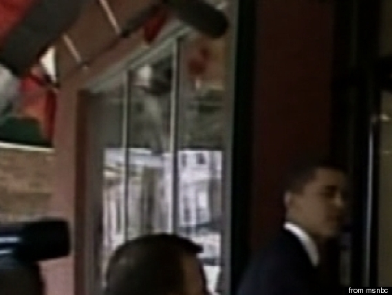 Obama Pesky Photo Fan