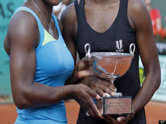 Venus Serena Williams French Open Doubles