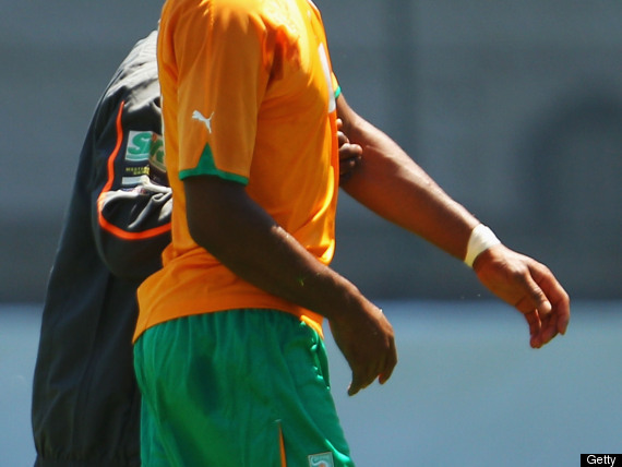Didier Drogba Injury Video
