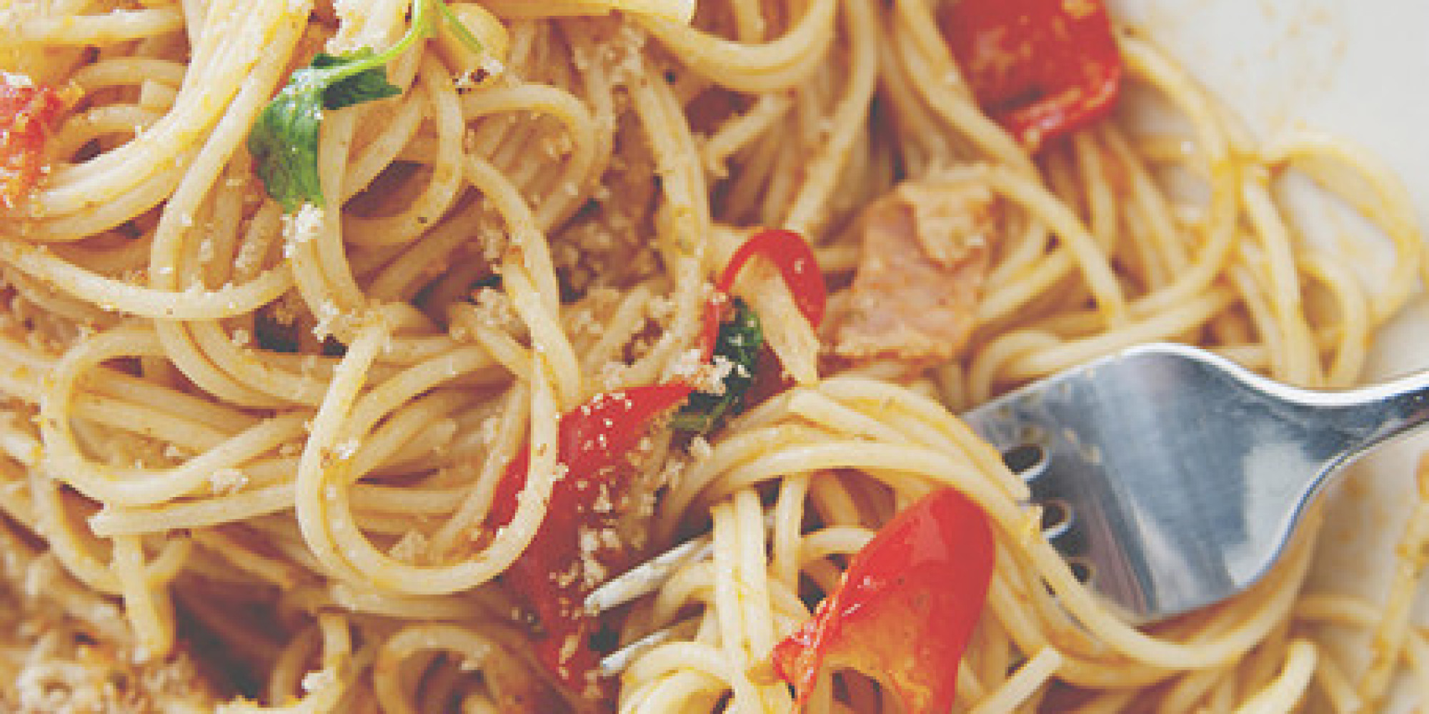 A Kitchy Kitchen Recipe Spaghetti Chitarra With Bacon, Chilies and