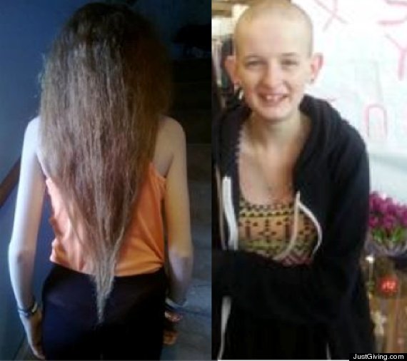 Jess Vine, 15, Shaves Head For Cancer Charity But Barred From School