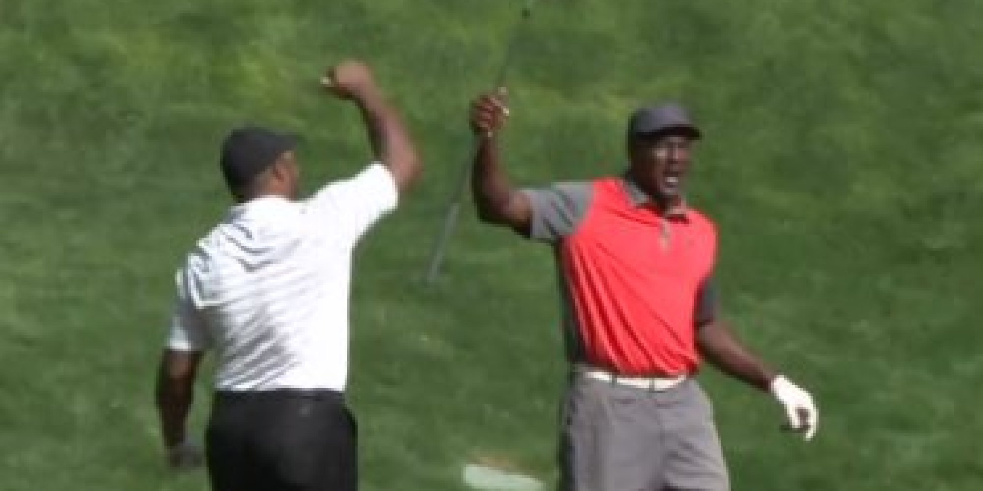 Michael Jordan Sunk An Impressive 50Foot Shot At His Own Golf Tournament (VIDEO) HuffPost
