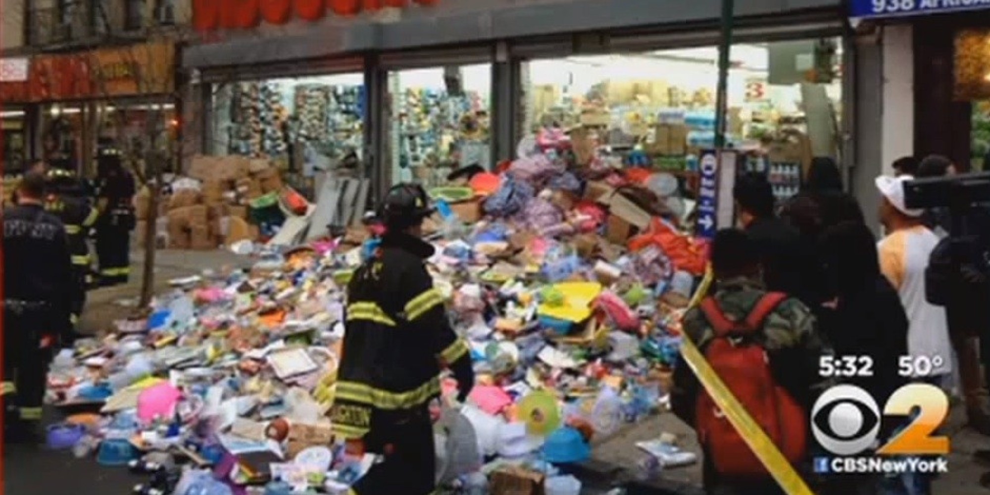 Shelves Collapse At Discount Store In New York City, Injuring 8 HuffPost