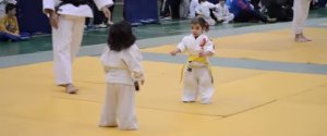 Little Kids Judo Fight
