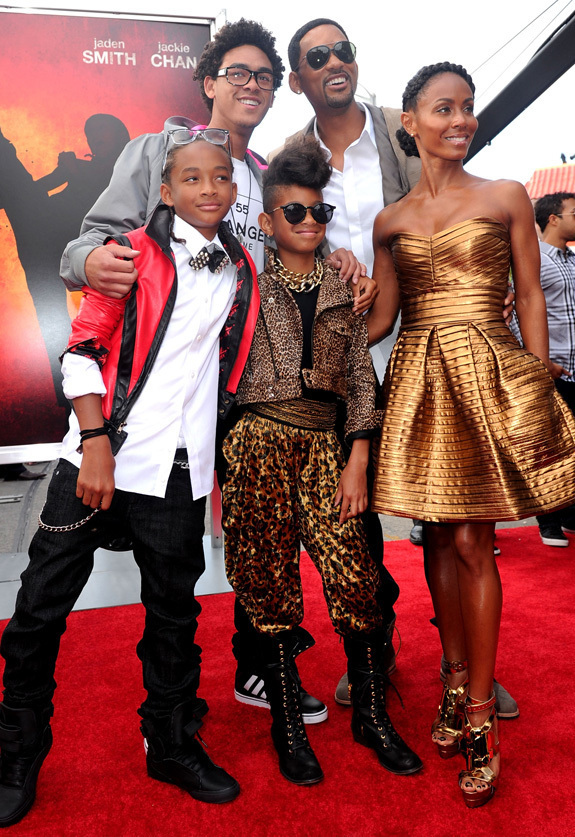 will smith wife and children. Willow Smith, 9, Looks Twice