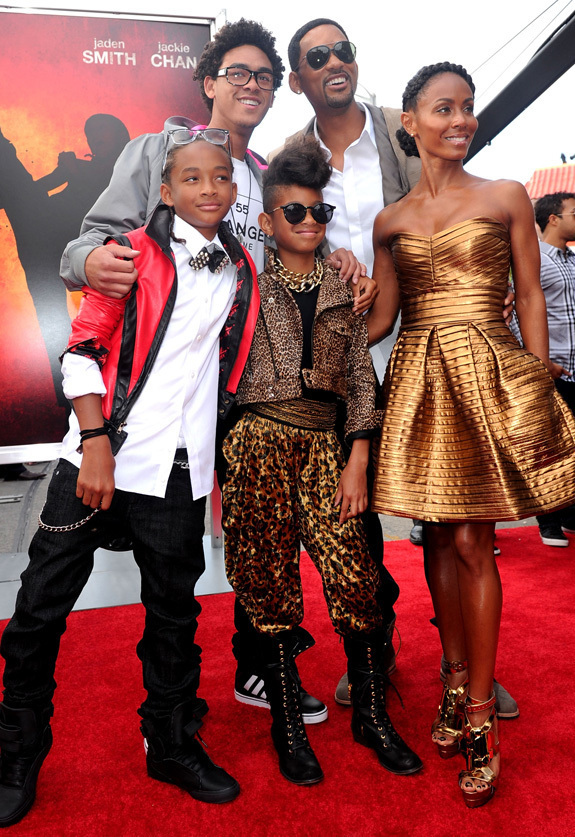 will smith kids names. Willow Smith, 9, Looks Twice