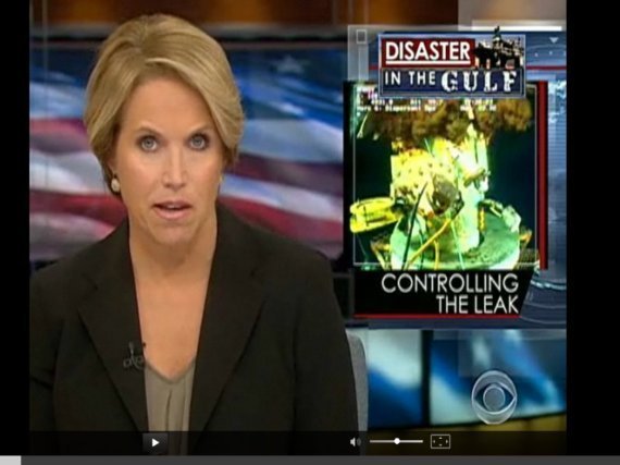 Katie Couric Oil Spill