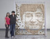 This Incredible Portrait Of Jackie Chan Is Made Of 64,000 Chopsticks