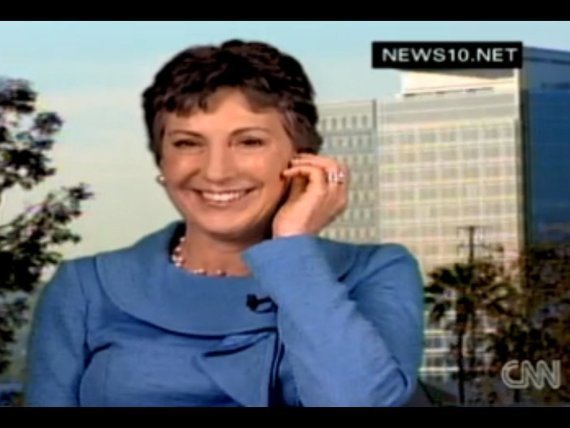 Carly Fiorina Open Mic Barbara Boxer