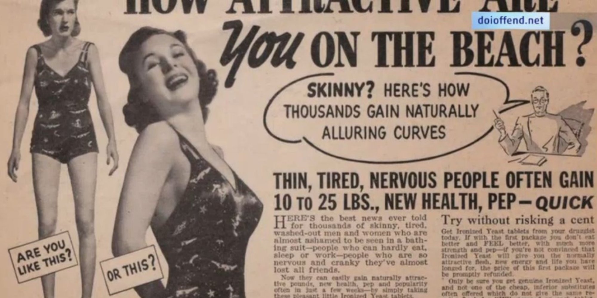 Vintage Weight Loss Ads You Wont Believe Outrageous