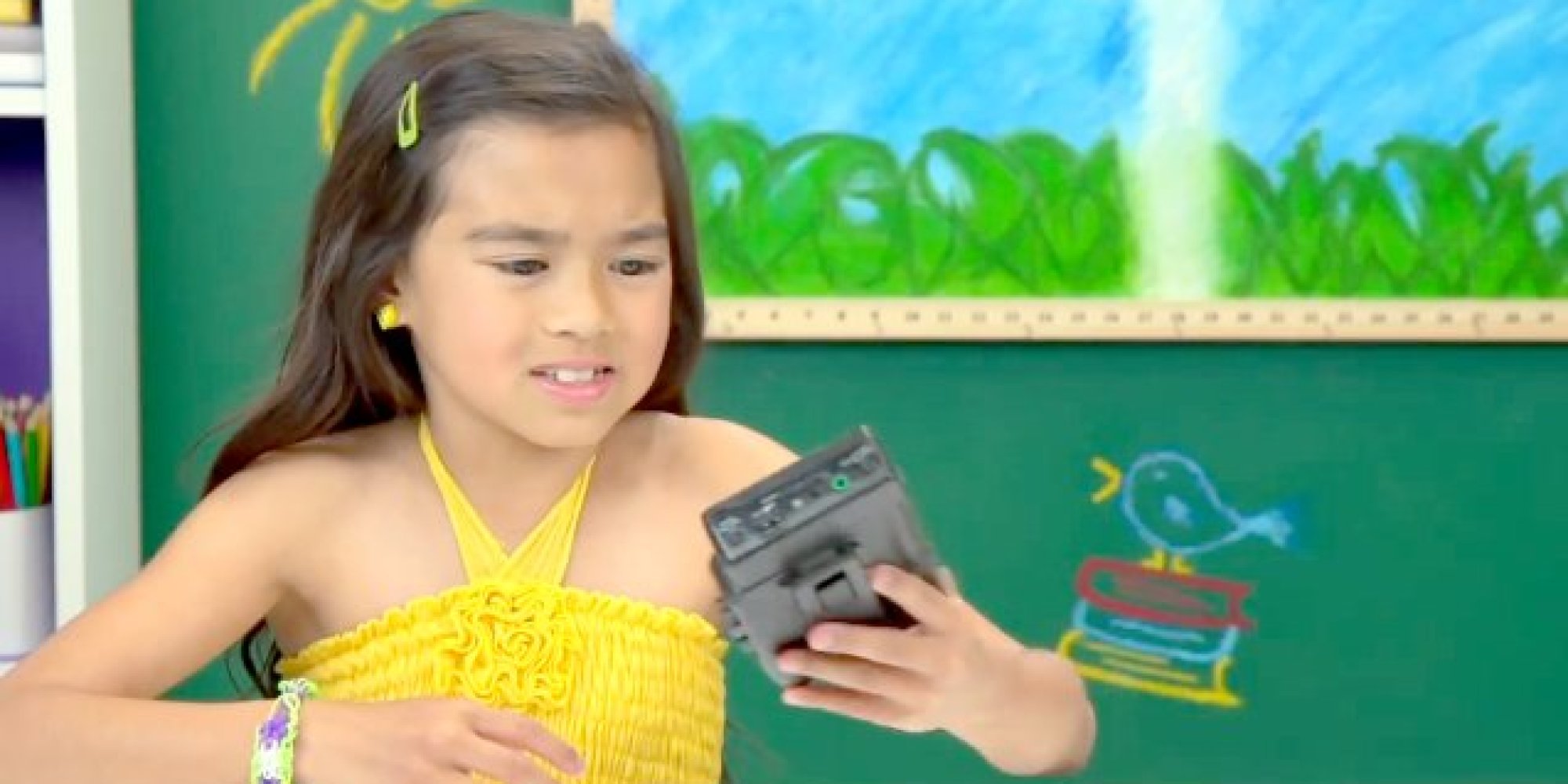 Watch Kids React To Odd Black Bricks Formerly Known As Walkmans