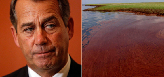 Boehner Oil Spill