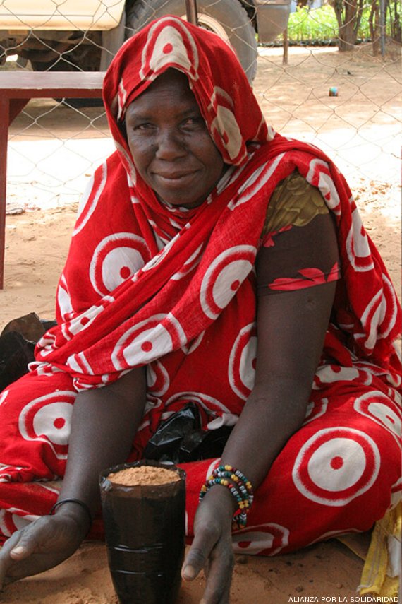 mujeres tierras