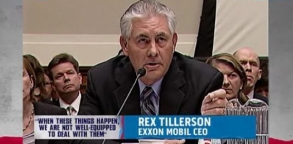 Rex Tillerson Exxon Mobil Ceo