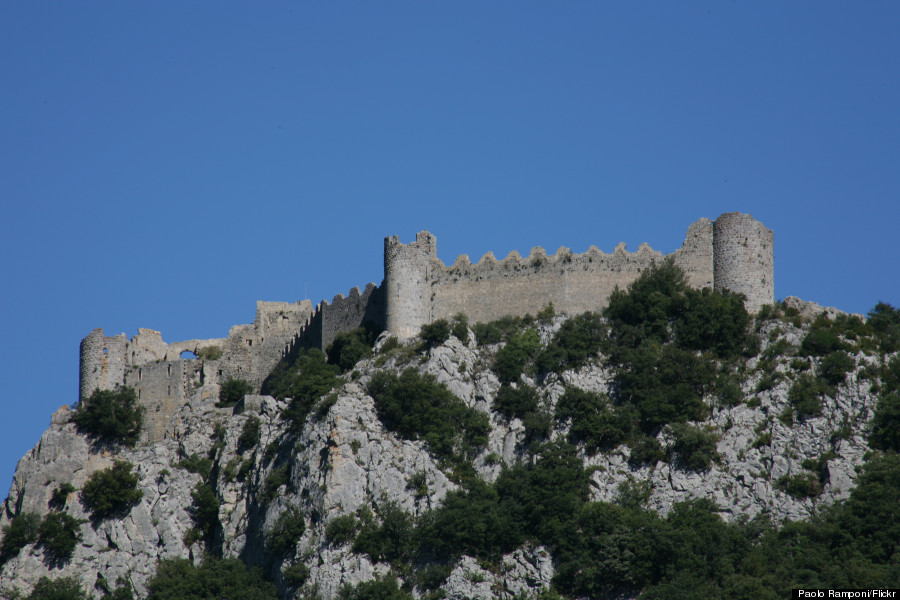 château de puilaurens cathar castle france