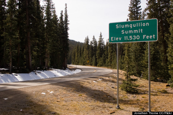 colorado elevation sign