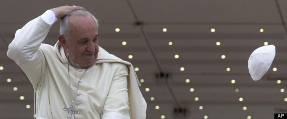 pope hat wind