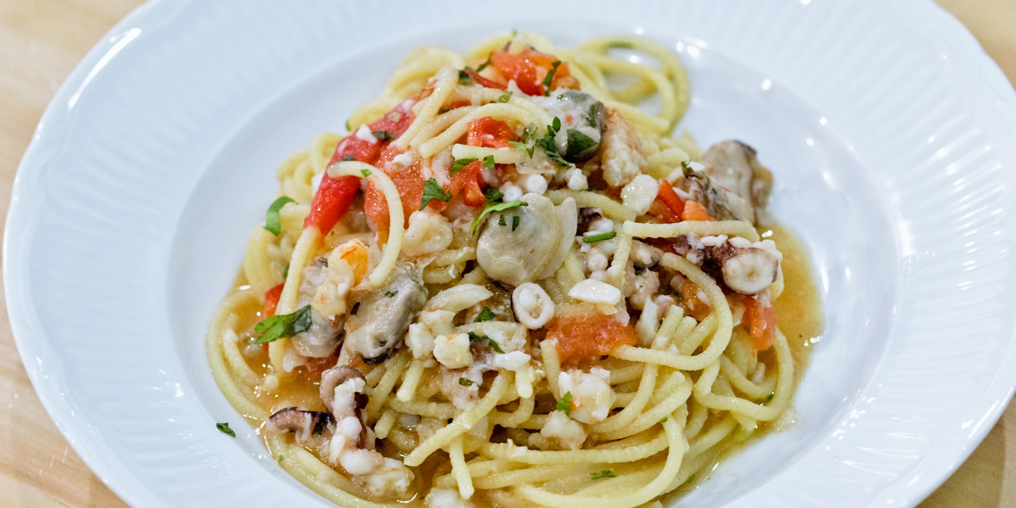 Seafood Carbonara, The Ultimate Seafood Pasta HuffPost