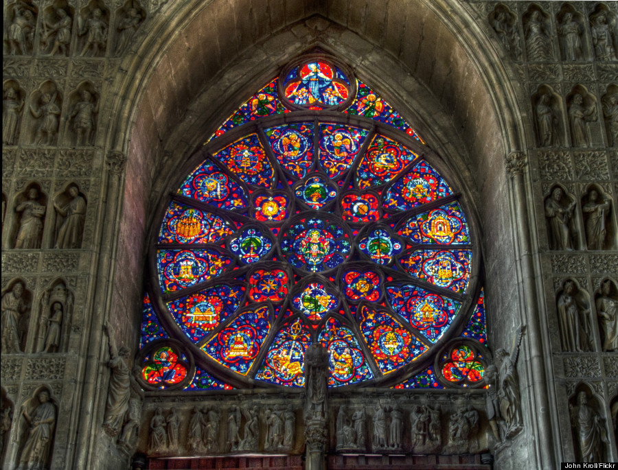 reims cathedral window