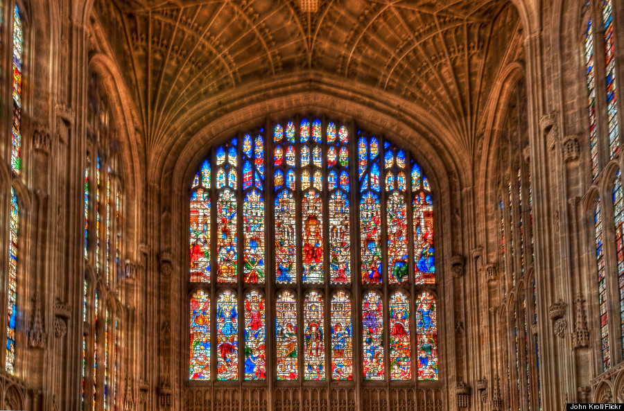 kings chapel cambridge window